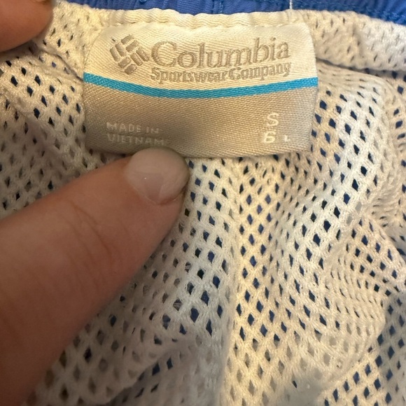 Columbia Men's Athletic Shorts - Blue - Picture 5 of 7